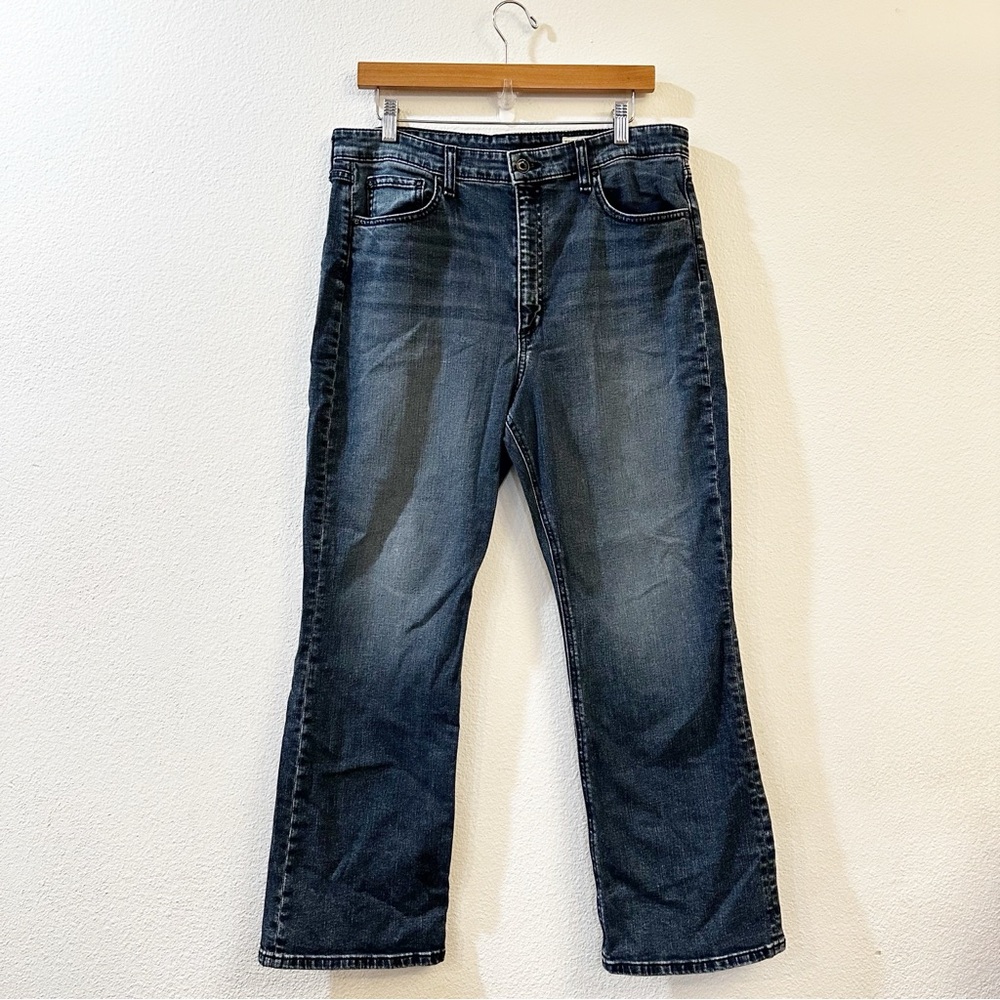 rag & bone Blue Flare Jeans - Picture 2 of 11